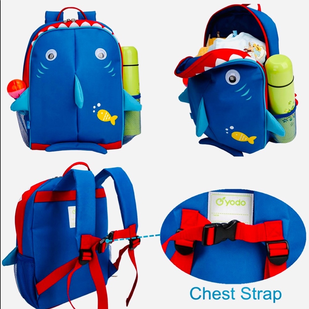 KIDS SHARK BACK-PACK
